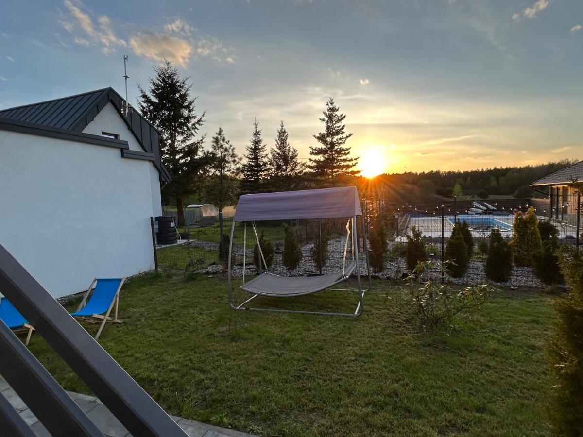 Koniec Swiata Dom 84M2 Z Balia Villa Mikołajki Exteriör bild