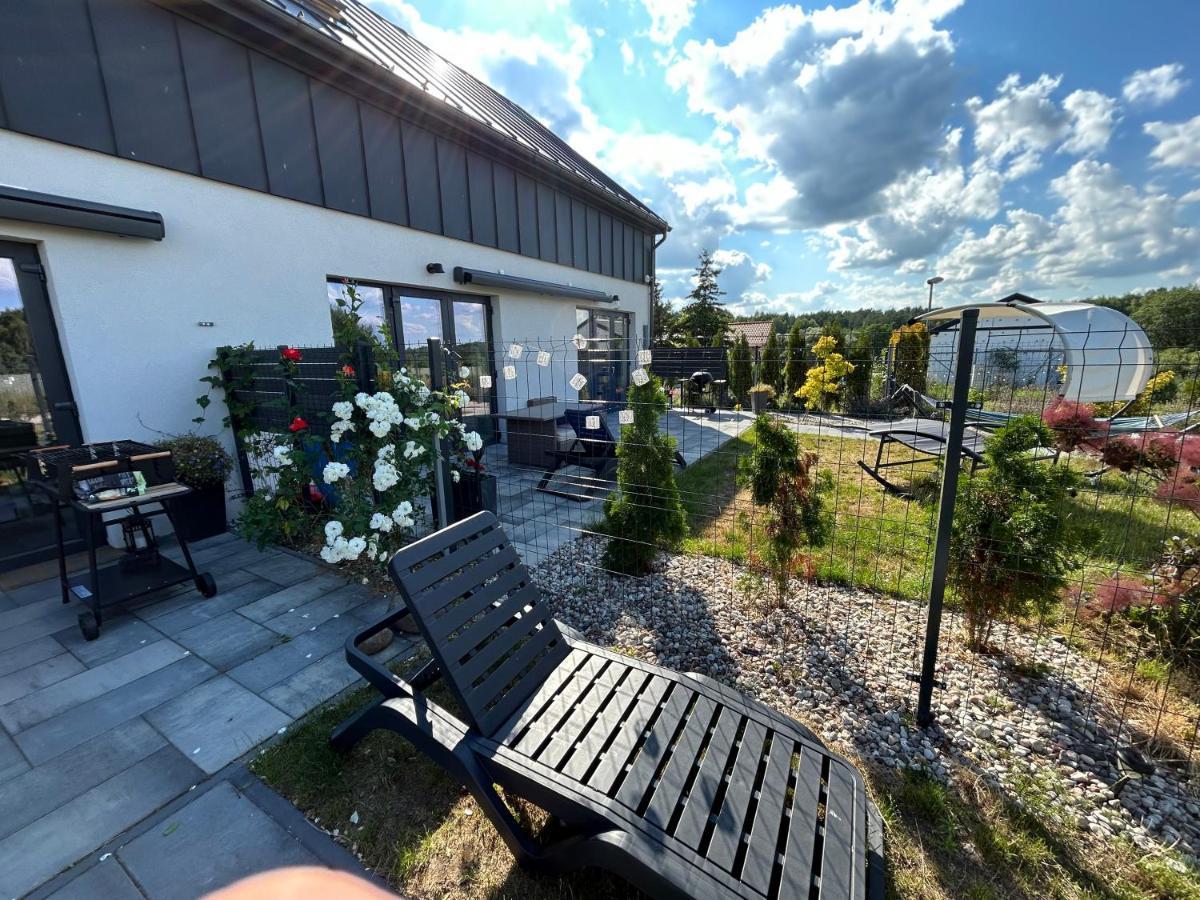 Koniec Swiata Dom 84M2 Z Balia Villa Mikołajki Exteriör bild