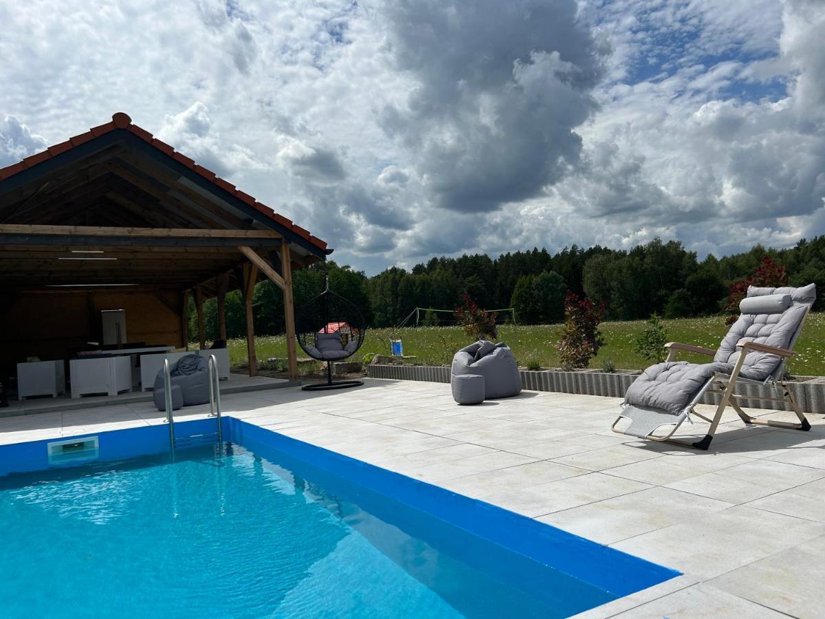Koniec Swiata Dom 84M2 Z Balia Villa Mikołajki Exteriör bild