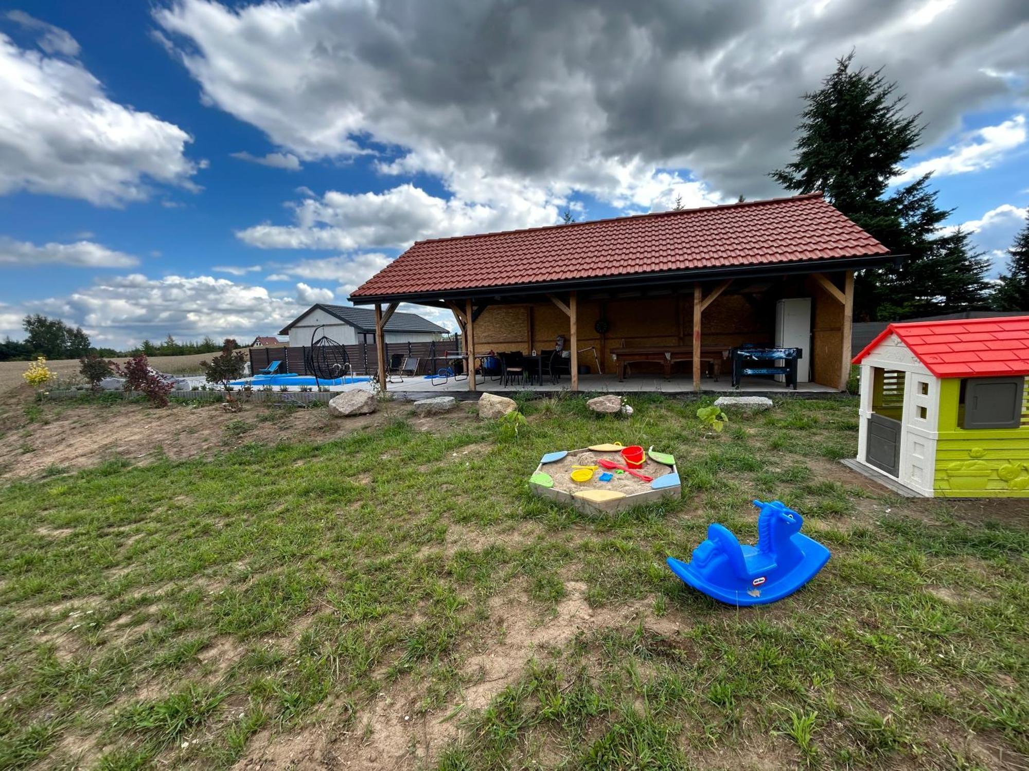 Koniec Swiata Dom 84M2 Z Balia Villa Mikołajki Exteriör bild
