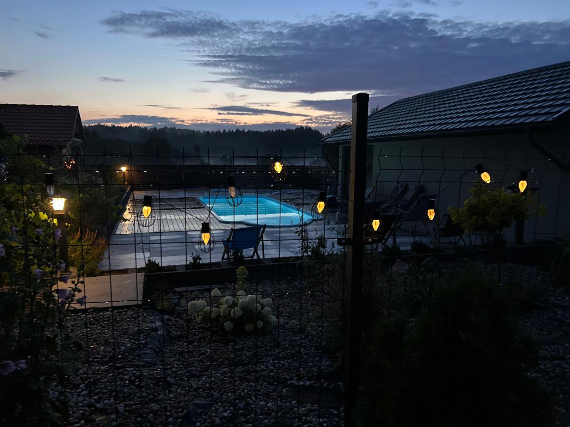 Koniec Swiata Dom 84M2 Z Balia Villa Mikołajki Exteriör bild