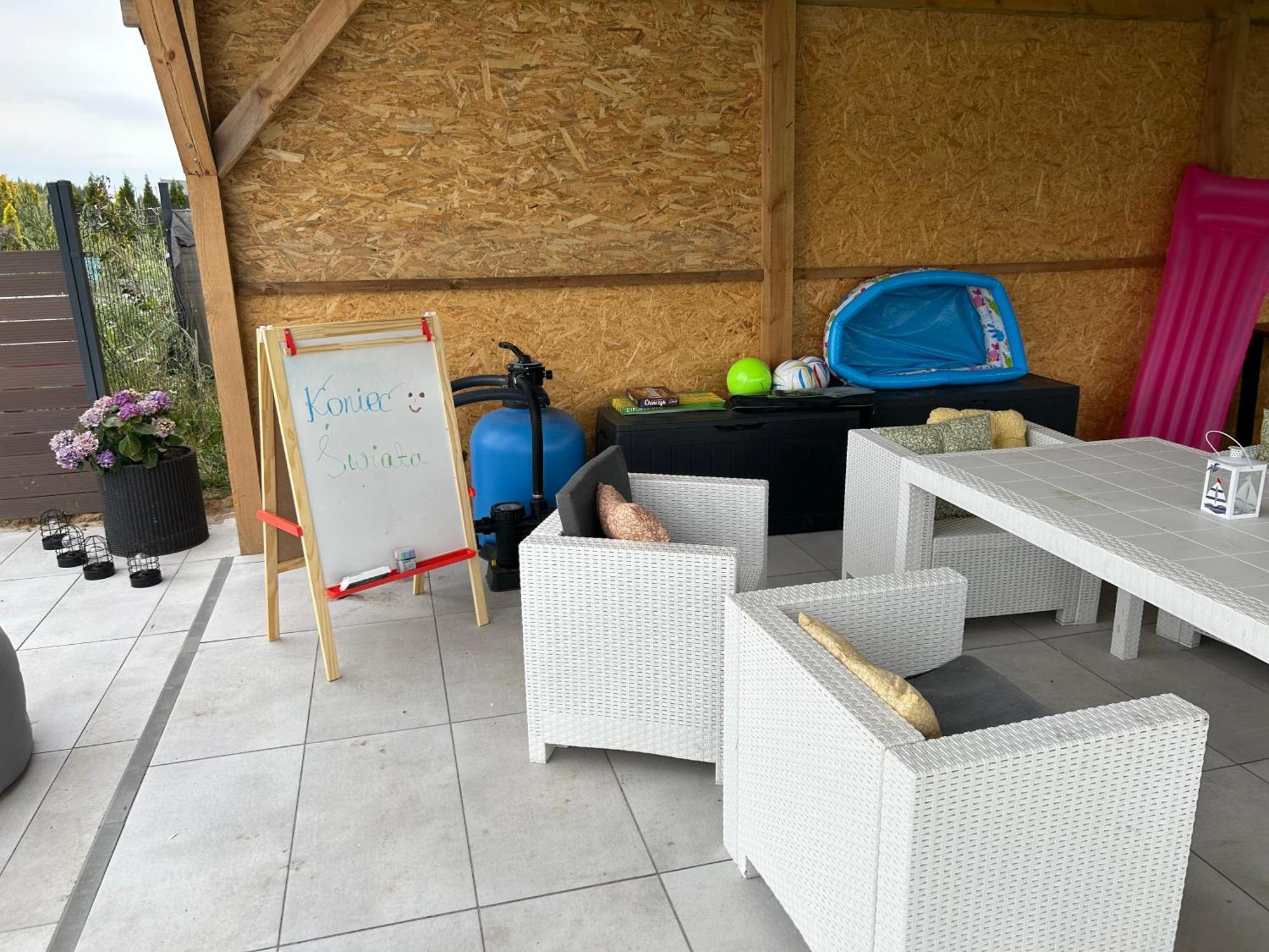 Koniec Swiata Dom 84M2 Z Balia Villa Mikołajki Exteriör bild