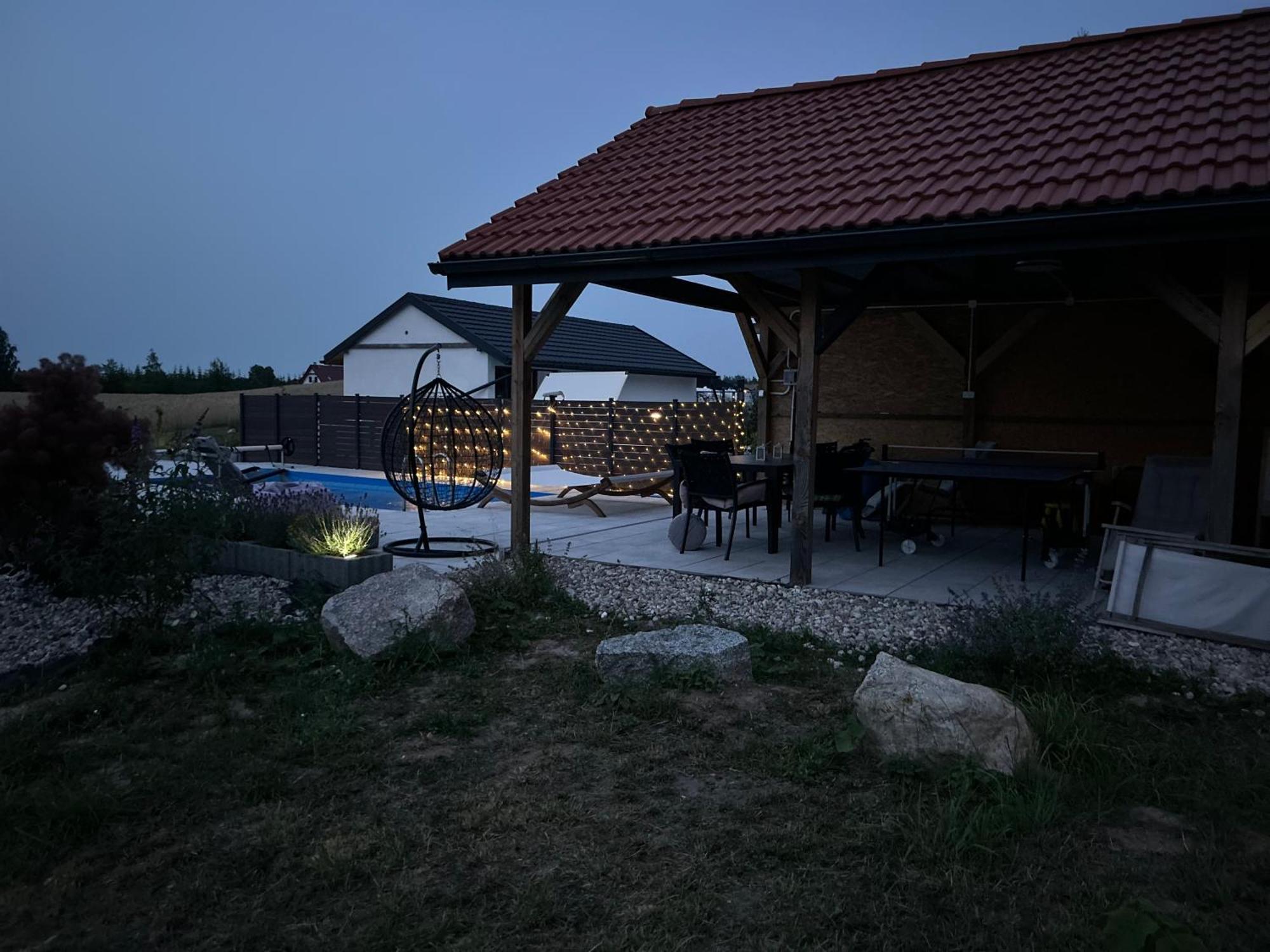 Koniec Swiata Dom 84M2 Z Balia Villa Mikołajki Exteriör bild