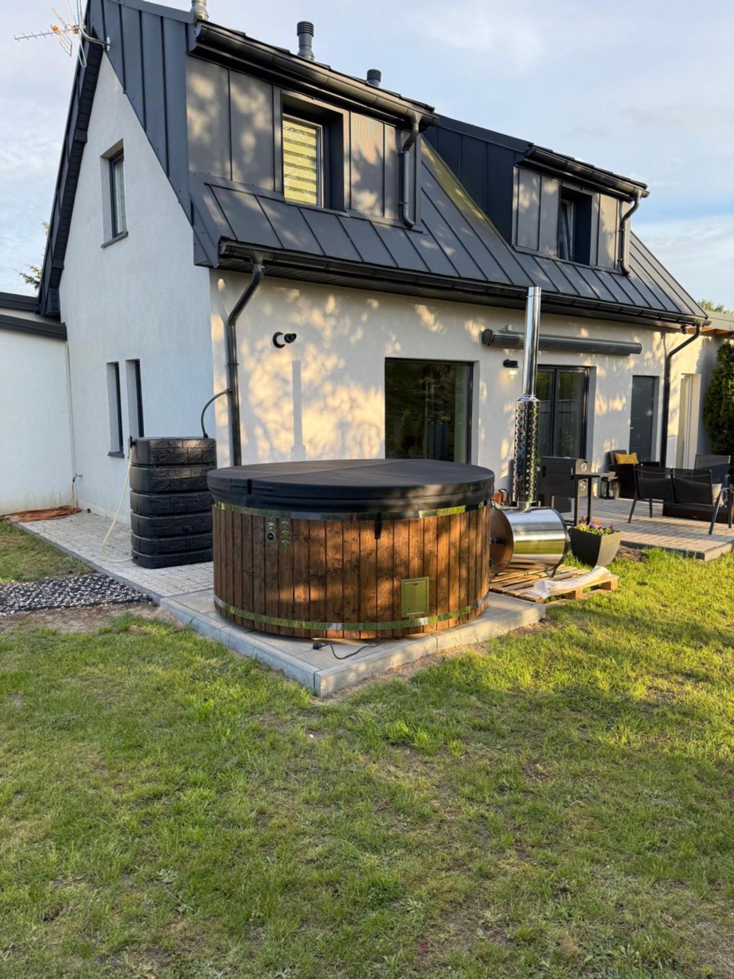 Koniec Swiata Dom 84M2 Z Balia Villa Mikołajki Exteriör bild